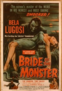 #070 BRIDE OF THE MONSTER 40x60 1956 Ed Wood!