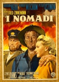 3020 SUNDOWNERS Italian one-panel movie poster '61 Deborah Kerr, Mitchum