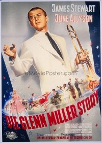 #315 GLENN MILLER STORY German '54 Stewart
