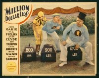 #174 MILLION DOLLAR LEGS lobby card '32 President W.C. Fields!!