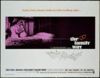 3407 FAMILY WAY half-sheet movie poster '66 Hayley & John Mills, Boulting