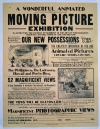 002 MOVING PICTURE EXHIBITION linen special poster