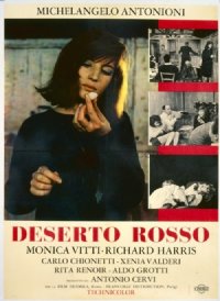 VHP7 420 RED DESERT linen Italian large photobusta movie poster '64