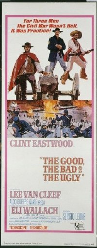 #257 GOOD, THE BAD & THE UGLY insert 1968