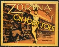 1283 ON YOUR TOES title lobby card '39 Zorina, Eddie Albert