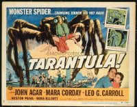 #328 TARANTULA half-sheet movie poster '55 greeat gigantic spider image!!