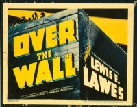 1290 OVER THE WALL title lobby card '38 really cool image!