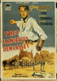 034 LIVES OF A BENGAL LANCER paperbacked Spanish