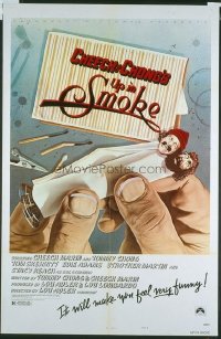 #397 UP IN SMOKE one-sheet movie poster '78 Cheech & Chong, Tom Skerritt!