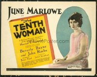 1345 TENTH WOMAN title lobby card '25 June Marlowe IS the 10th Woman!