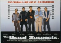 v085 USUAL SUSPECTS DS British quad '95 Kevin Spacey