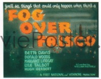 VHP7 230 FOG OVER FRISCO glass lantern coming attraction slide '34 really cool image!
