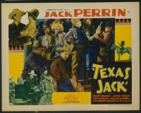 t078 TEXAS JACK 8 movie lobby cards '35 Jack Perrin and Starlight!