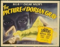 #256 PICTURE OF DORIAN GRAY title lobby card '45 Oscar Wilde, Hatfield!