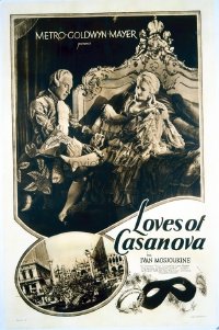 #155 LOVES OF CASANOVA 1sh27 Ivan Mosjoukine