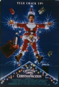 4664 NATIONAL LAMPOON'S CHRISTMAS VACATION DS one-sheet movie poster '89