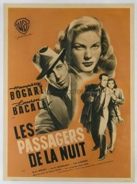 #107 DARK PASSAGE French '47 Bogart, Bacall