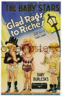 224 GLAD RAGS TO RICHES 1sheet
