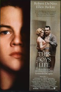 4694 THIS BOY'S LIFE DS one-sheet movie poster '93 Robert De Niro, DiCaprio