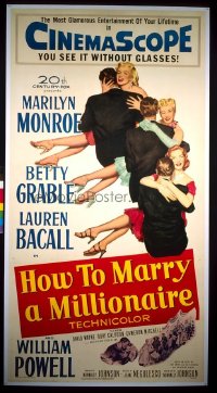 094 HOW TO MARRY A MILLIONAIRE linen 3sh