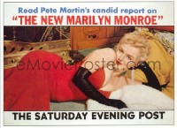 124 SATURDAY EVENING POST THE NEW MARILYN MONROE special promotional