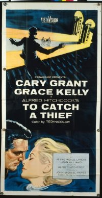 v040 TO CATCH A THIEF  3sh '55 Cary Grant, Hitchcock