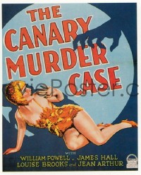 091 CANARY MURDER CASE UF WC