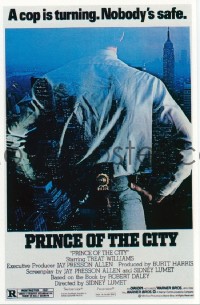 4675 PRINCE OF THE CITY one-sheet movie poster '81 Treat Williams