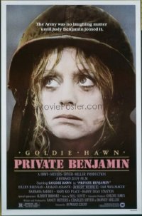 4676 PRIVATE BENJAMIN one-sheet movie poster '81 Goldie Hawn