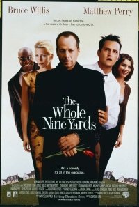 4702 WHOLE 9 YARDS DS one-sheet movie poster '00 Bruce Willis, Perry