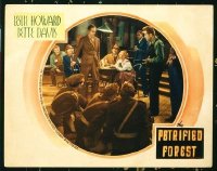 2202 PETRIFIED FOREST lobby card '36 best Humphrey Bogart scene!