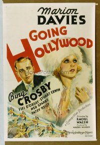 045 GOING HOLLYWOOD paperbacked 1sheet