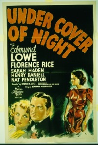 205 UNDER COVER OF NIGHT 1sheet