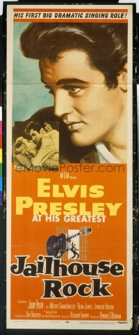 #036 JAILHOUSE ROCK insert '57 Elvis Presley