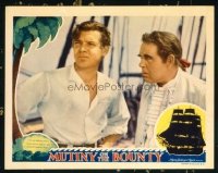 #143 MUTINY ON THE BOUNTY lobby card '35 Gable & Laughton c/u!!