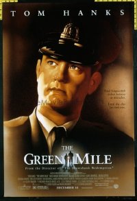 4634 GREEN MILE DS advance one-sheet movie poster '99 Stephen King, Tom Hanks