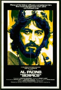 v008 SERPICO int'l 1sh '74 Al Pacino crime classic!