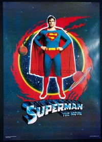 VHP7 547 SUPERMAN Scottish special 23x32 '78 comic book hero Christopher Reeve!