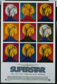 750 SUPERSTAR: THE LIFE & TIMES OF ANDY WARHOL UF 1sheet