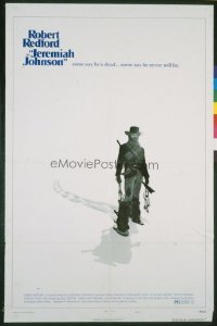 1558 JEREMIAH JOHNSON Style C one-sheet movie poster '72 Robert Redford