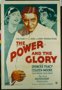 185 POWER & THE GLORY ('33) 1sheet