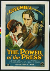 108 POWER OF THE PRESS ('28) linen 1sheet
