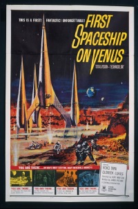 VHP7 397 FIRST SPACESHIP ON VENUS one-sheet movie poster '62 Yoko Tani