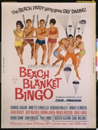 #361 BEACH BLANKET BINGO 30x40 movie poster '65 Frankie & Annette!!