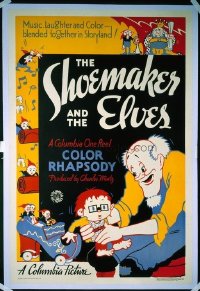 156 SHOEMAKER & THE ELVES ('35) linen 1sheet