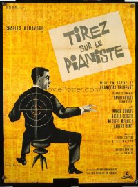 v242 SHOOT THE PIANO PLAYER  French 1p '60 F. Truffaut