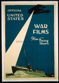 013 OFFICIAL UNITED STATES WAR FILMS linen 1sheet