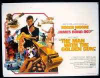 #368 MAN WITH THE GOLDEN GUN British quad '74