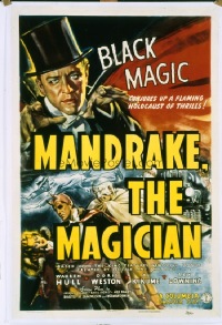 226 MANDRAKE THE MAGICIAN (serial) linen 1sheet