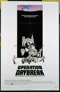 1576 OPERATION DAYBREAK one-sheet movie poster '75 Timothy Bottoms, Shaw